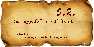 Somogyvári Róbert névjegykártya